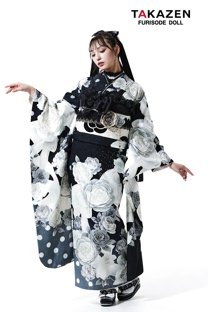 成人式 振袖 LOOKBOOK 可愛い キラキラ ヘップバーン シャネルカラー キラキラ