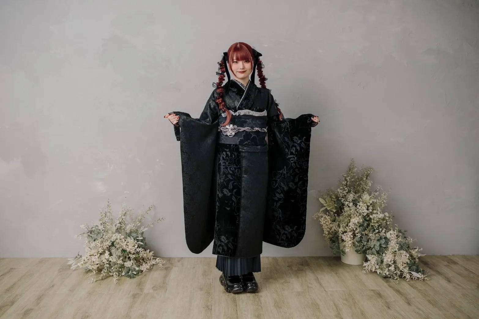 とっても素敵な振袖が着れて最高の成人式でした✨