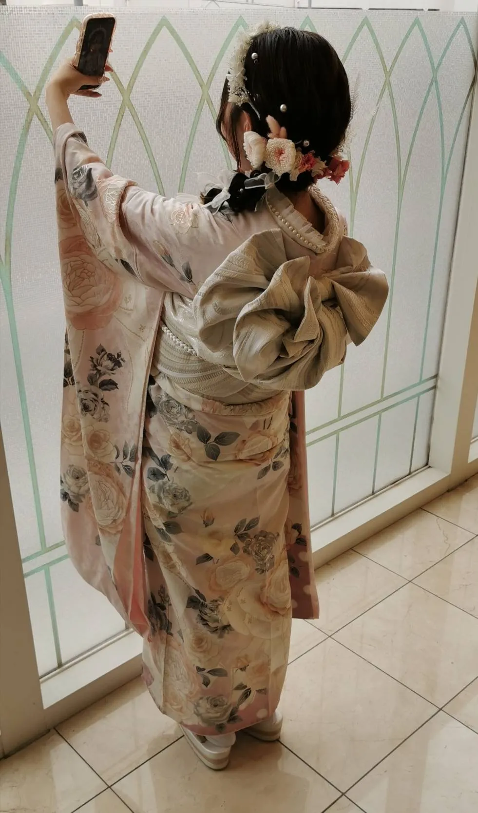 とても可愛い振り袖をレンタルできてほんとによかったです🎀