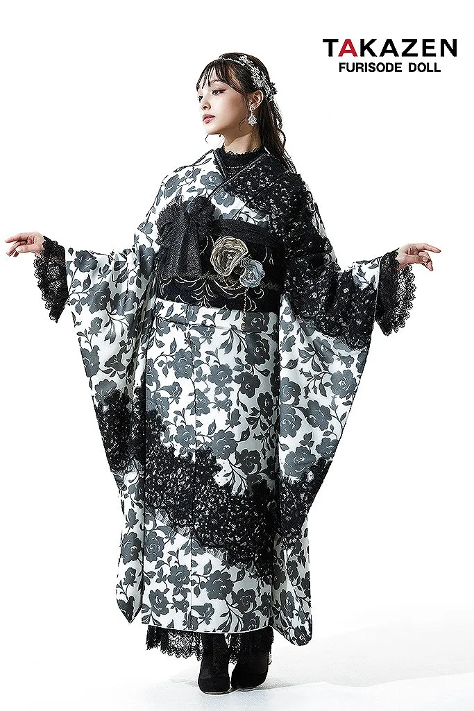 成人式 振袖 ネットレンタル ブラックレーベル BLACK LABEL ドレス振袖