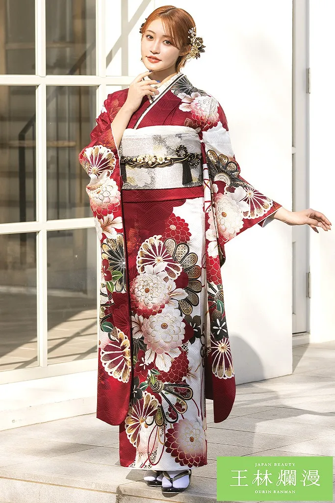 成人式振袖レンタル　王林