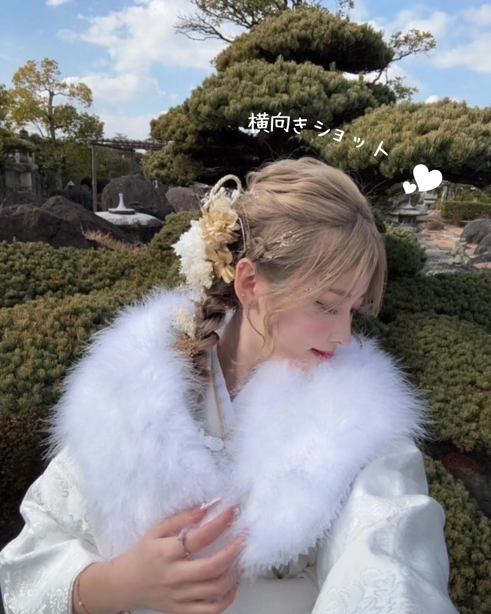 成人式当日 盛れる写真 かわいい 振袖