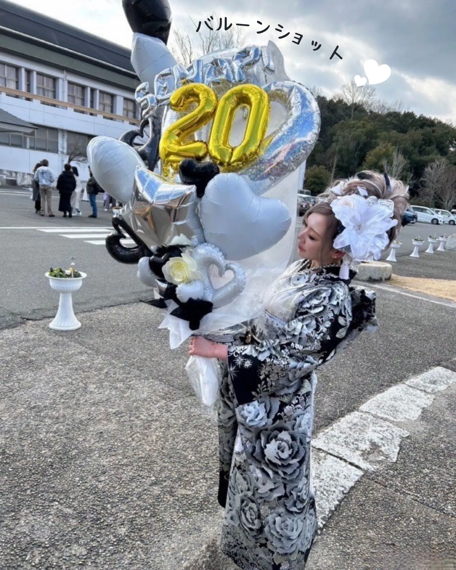 成人式当日 盛れる写真 かわいい 振袖