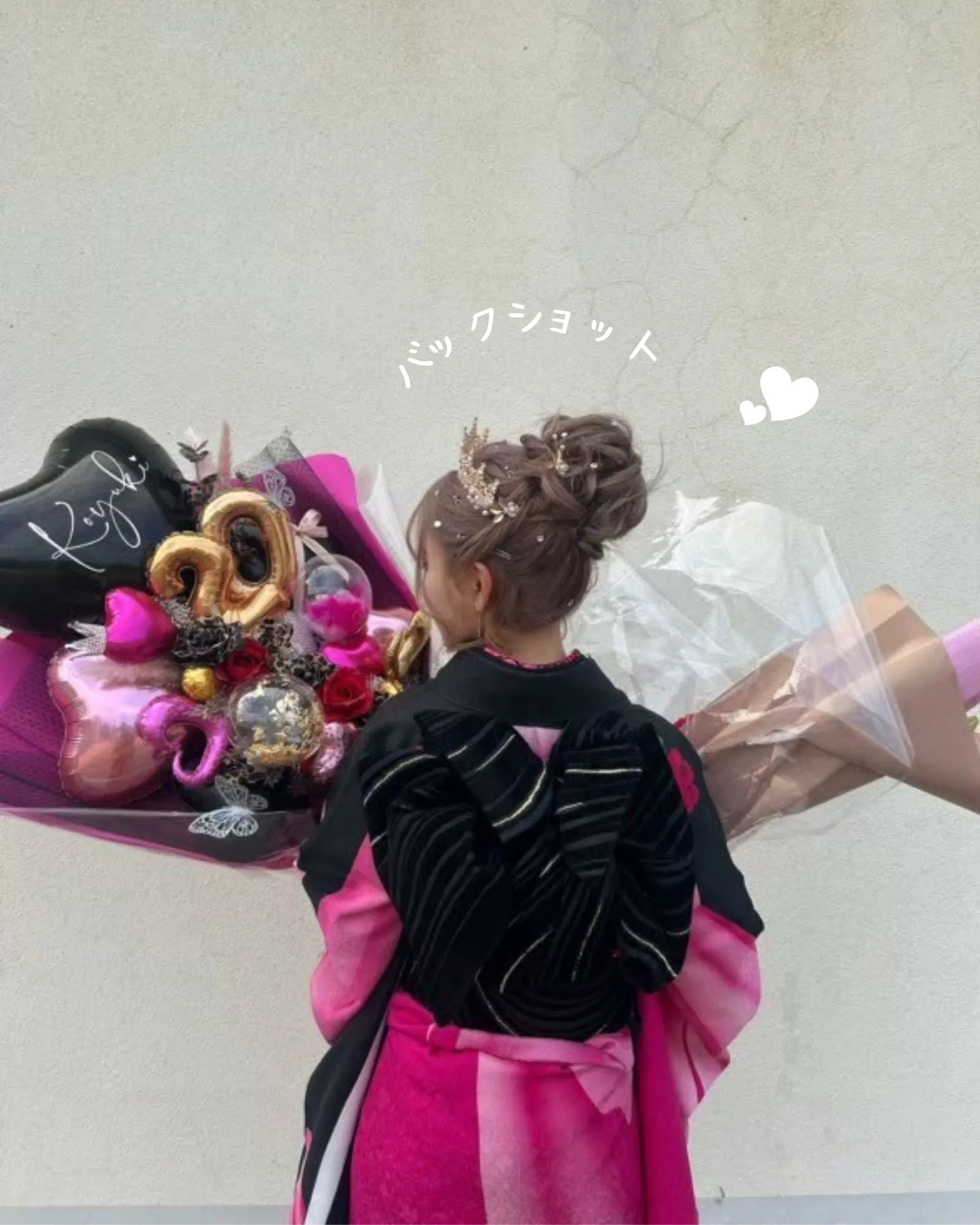 成人式当日 盛れる写真 かわいい 振袖