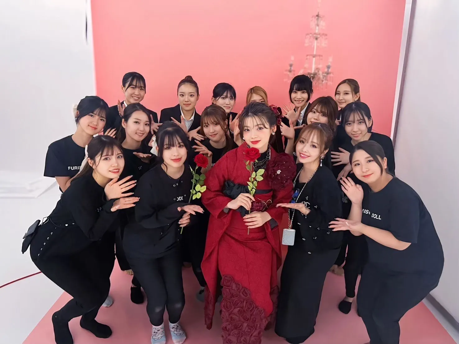 成人式　振袖　可愛い　新作　撮影