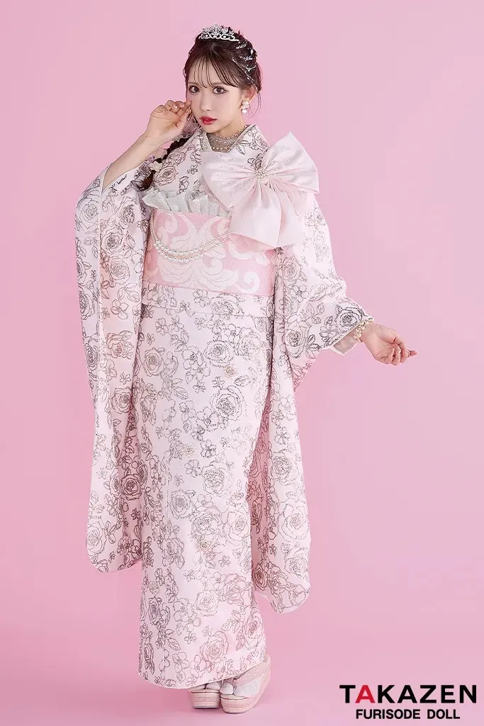 成人式　振袖　ヘップバーンシリーズ　かわいい　オシャレ　　キラキラ　ラグジュアリー　セクシー