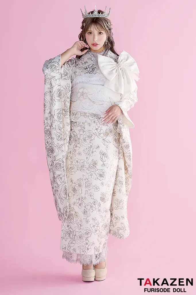 成人式　振袖　ヘップバーンシリーズ　かわいい　オシャレ　　キラキラ　ラグジュアリー　セクシー