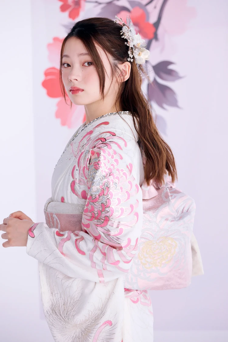 成人式振袖ネットレンタル　粋古典　かっこいい　すっきり　シンプル