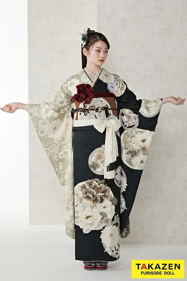 成人式振袖レンタル　通販　宮城県で人気の振袖　ヴィンテージスタイル