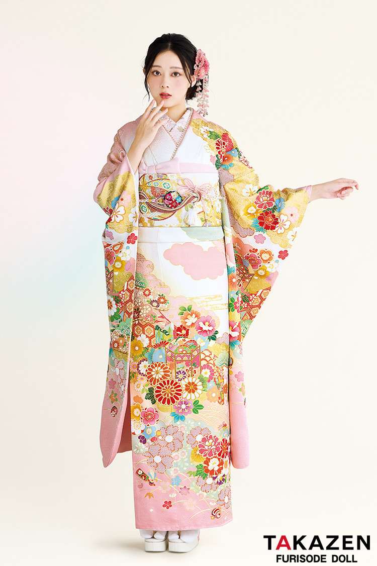 振袖レンタル　成人式　TAKAZEN　正統派古典