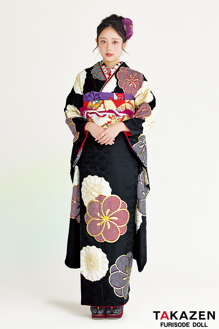 振袖レンタル　成人式　TAKAZEN　正統派古典