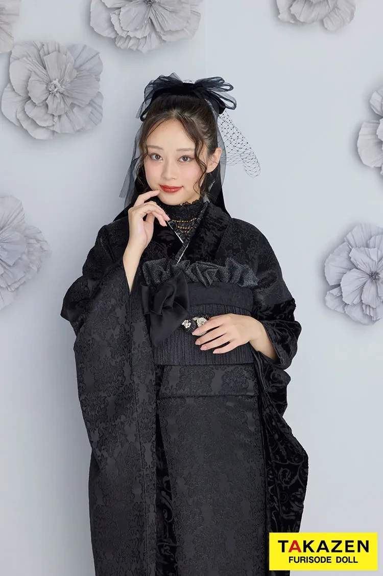 成人式　振袖　ネットレンタル　くすみカラー　かわいい