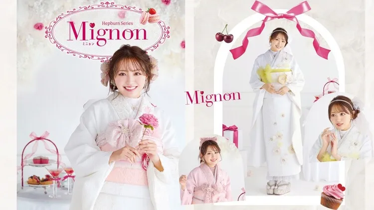 新作発表✨フレンチガーリーなかわいいミニョン振袖🎀