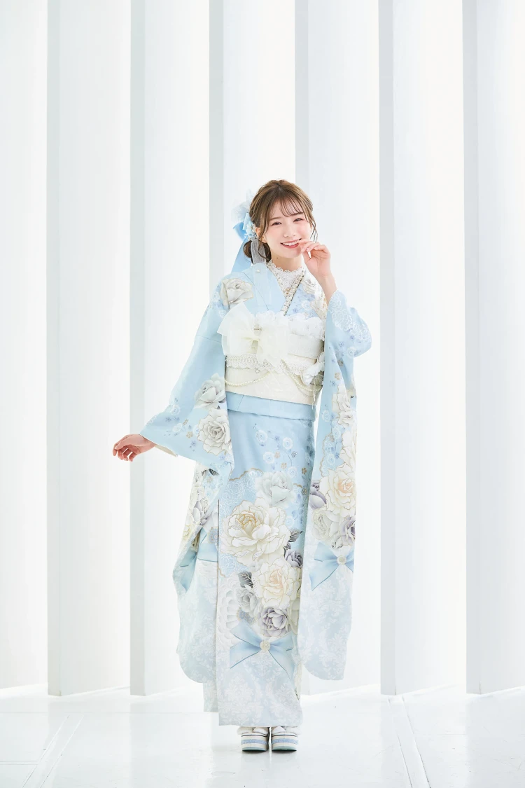 成人式　振袖　ネットレンタル　かわいい　コスメカラー