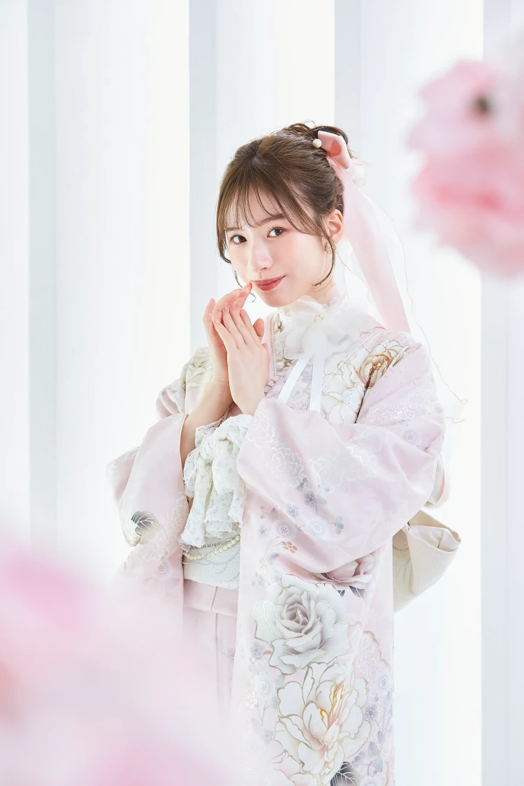 成人式　振袖　ネットレンタル　かわいい　コスメカラー