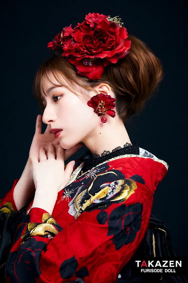 成人式　振袖ネットレンタル　目立つ　スワロフスキー