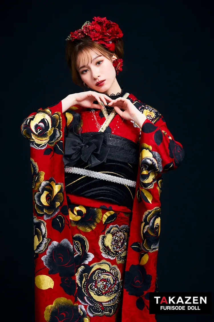 成人式　振袖ネットレンタル　目立つ　スワロフスキー