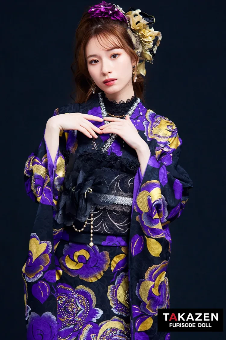 成人式　振袖ネットレンタル　目立つ　スワロフスキー