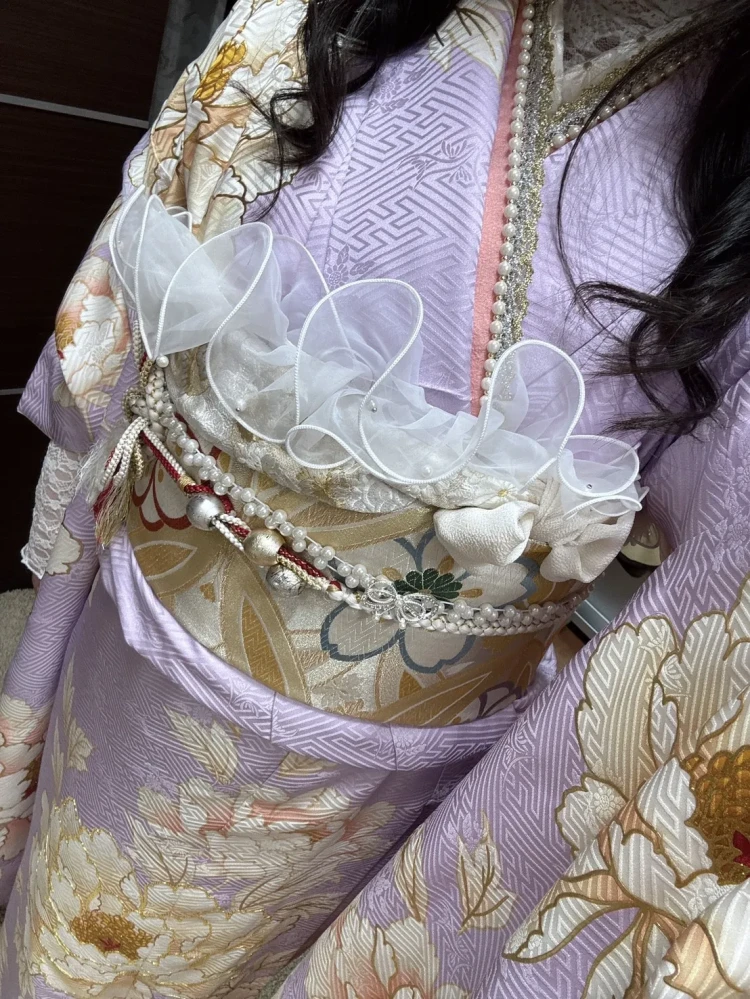 着崩れすることもなく、可愛く着られたと思います！