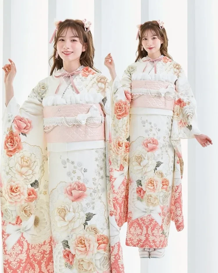 成人式　振袖ネットレンタル　コスメカラー　かわいい振袖　