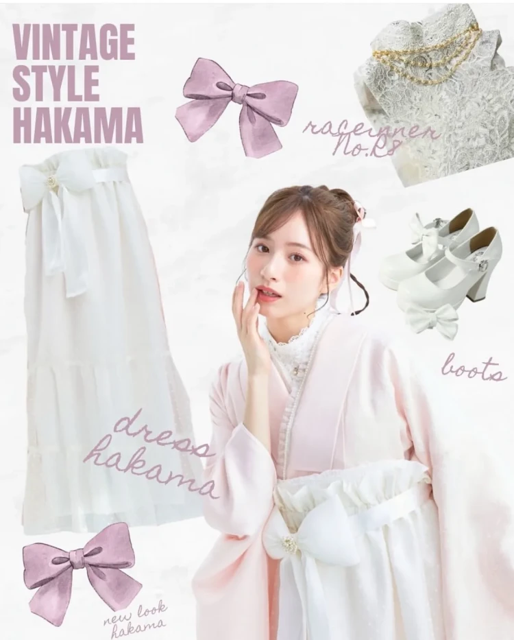 卒業式　袴　レンタル　ヴィンテージ　新作