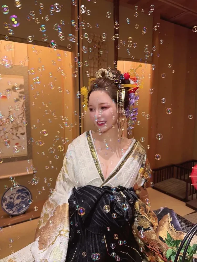 振袖　花魁風　着こなし　進撃のノア