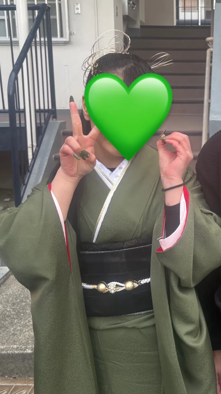 もう１回成人式したいくらいステキな振袖にであえてとても幸せです♡