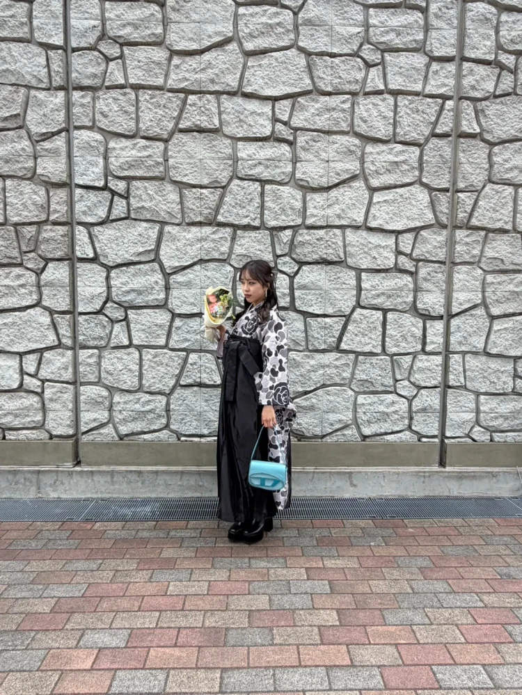 誰とも被らない唯一無二のオシャレな袴で大満足でした！